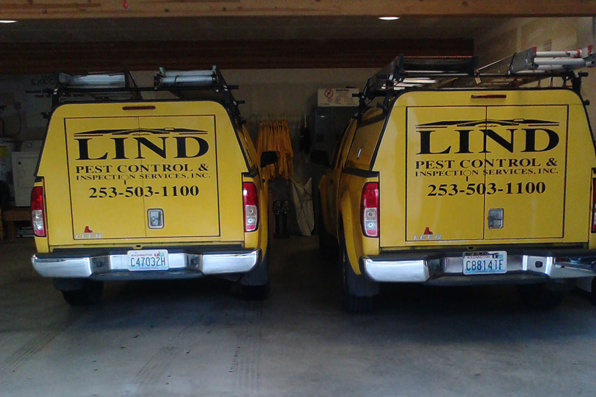 Lind Pest Control Trucks